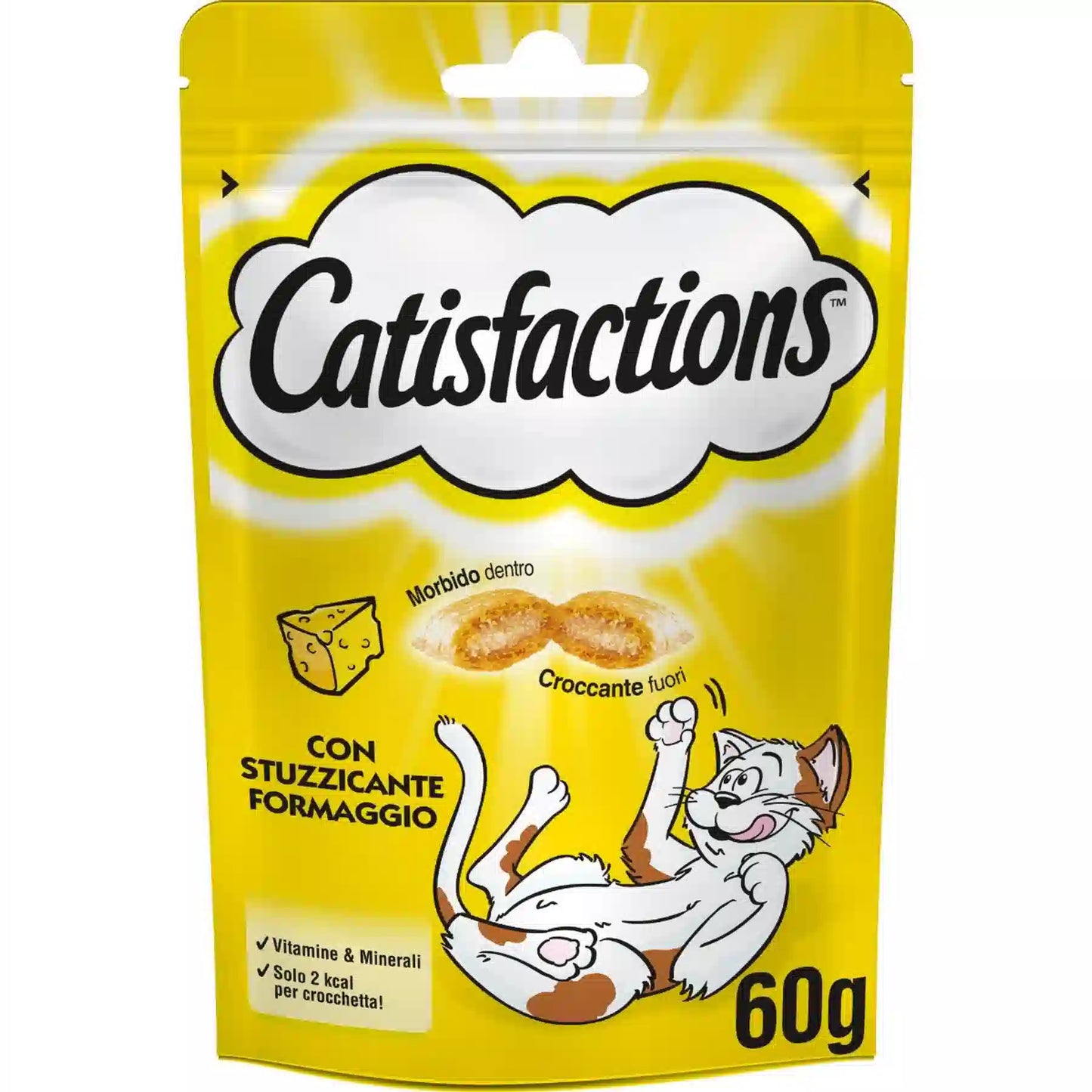 Catisfactions snack con formaggio 60g