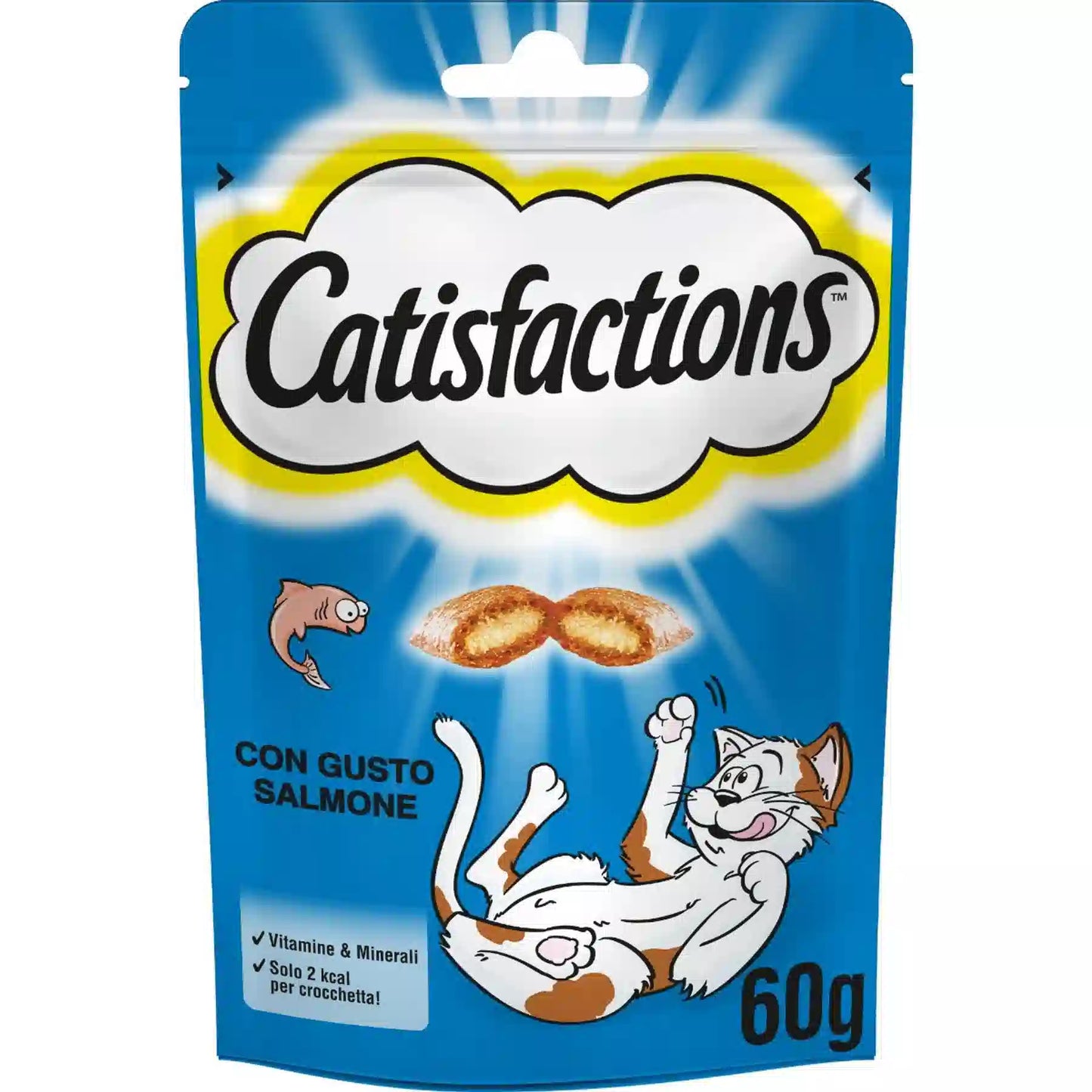 Catisfactions snack con salmone 60g