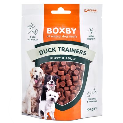 Boxby puppy & adult anatra 100gr