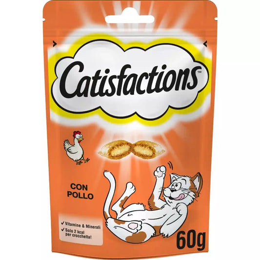 Catisfactions snack con gustoso pollo 60g