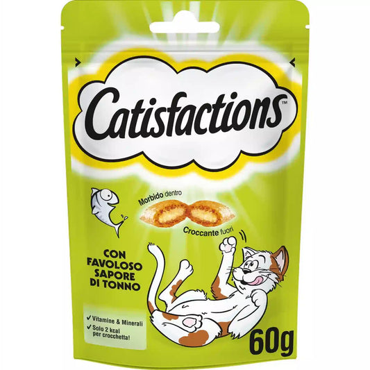 Catisfactions snack con tonno 60g