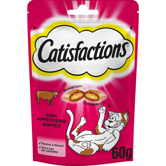 Catisfactions snack manzo 60gr