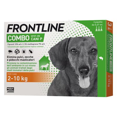 Frontline Combo 2-10kg 3 pipette x 0,67ml