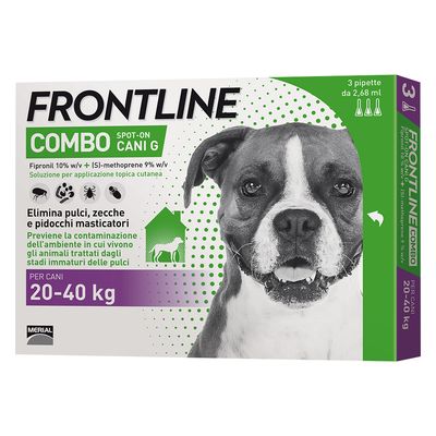 Frontline Combo 20-40kg 3 pipette x 2,68ml