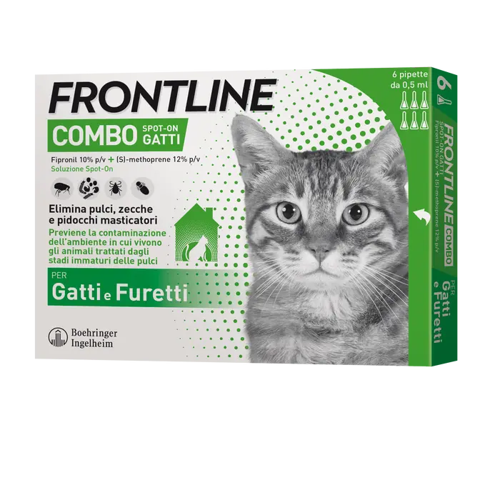 Frontline Combo gatto 6 pipette x 0,5ml