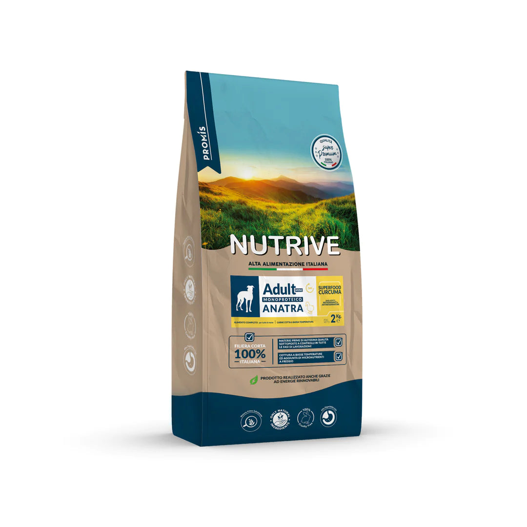 Nutrive adult mini anatra monoproteico 2kg