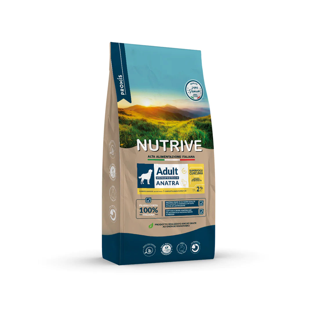 Nutrive adult anatra monoproteico 2kg