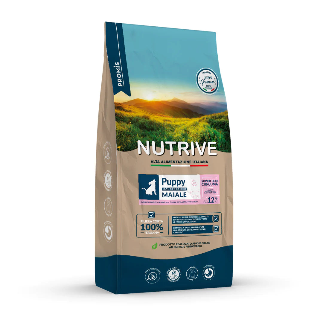 Nutrive puppy maiale monoproteico 2kg