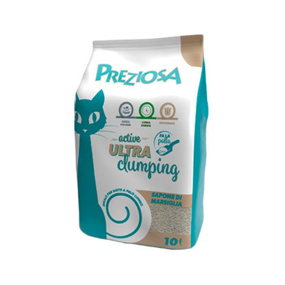 Lettiera Preziosa Active ultra clumping 10lt 4 profumazioni