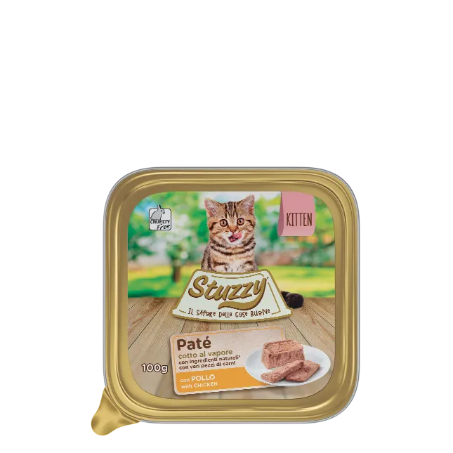 Stuzzy cat kitten pollo 100g