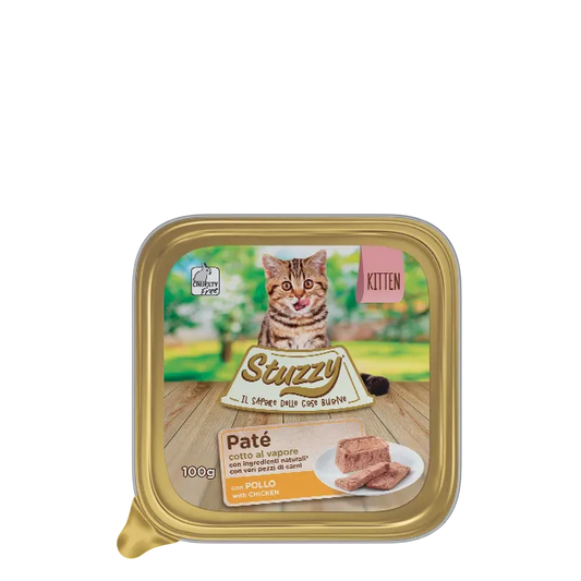 Stuzzy cat kitten pollo 100g