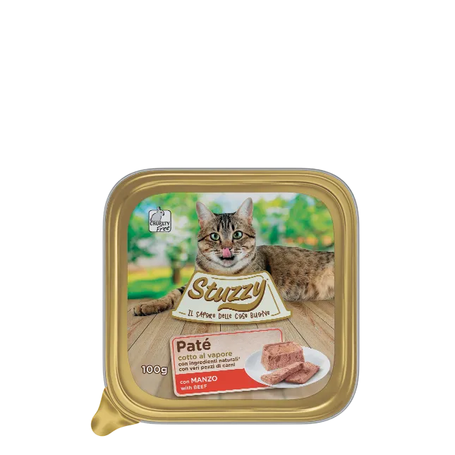 Stuzzy cat manzo 100g