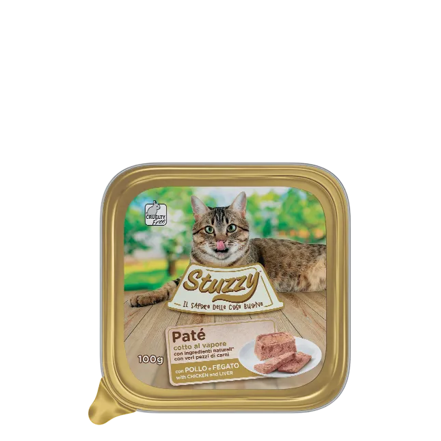 Stuzzy cat pollo e fegato 100g