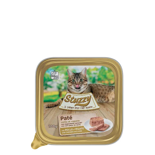 Stuzzy cat pollo e fegato 100g