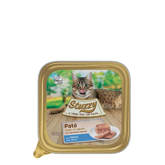 Stuzzy cat trota 100g