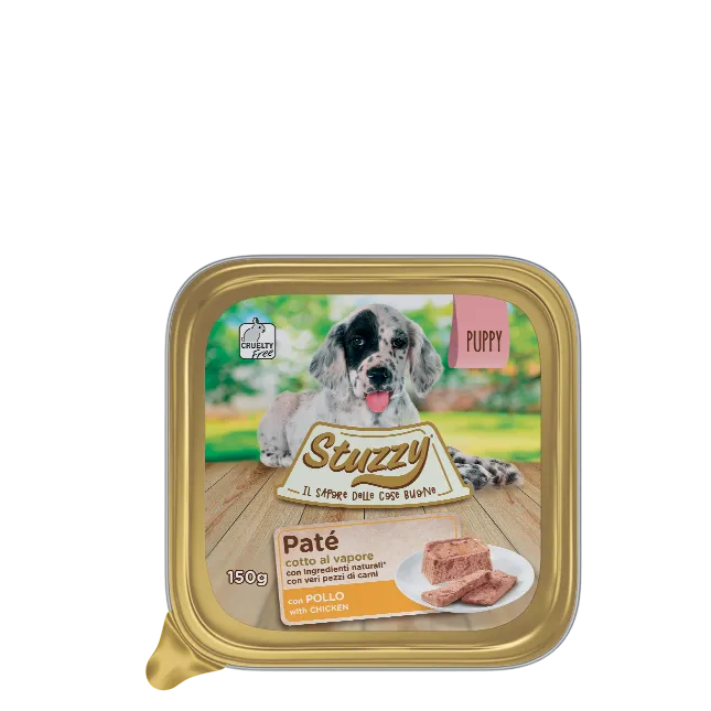 Stuzzy dog puppy pollo 150g