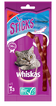 Whiskas stick con salmone 18g