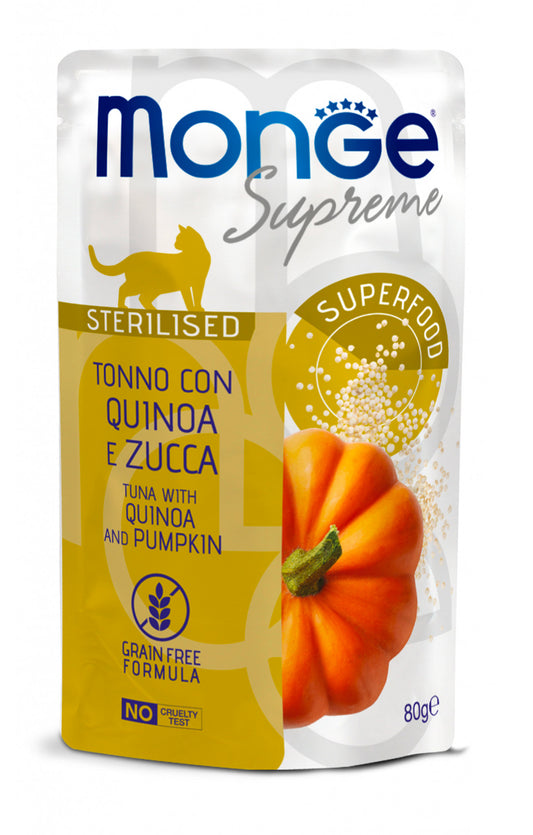 Monge supreme tonno con quinoa e zucca 80g