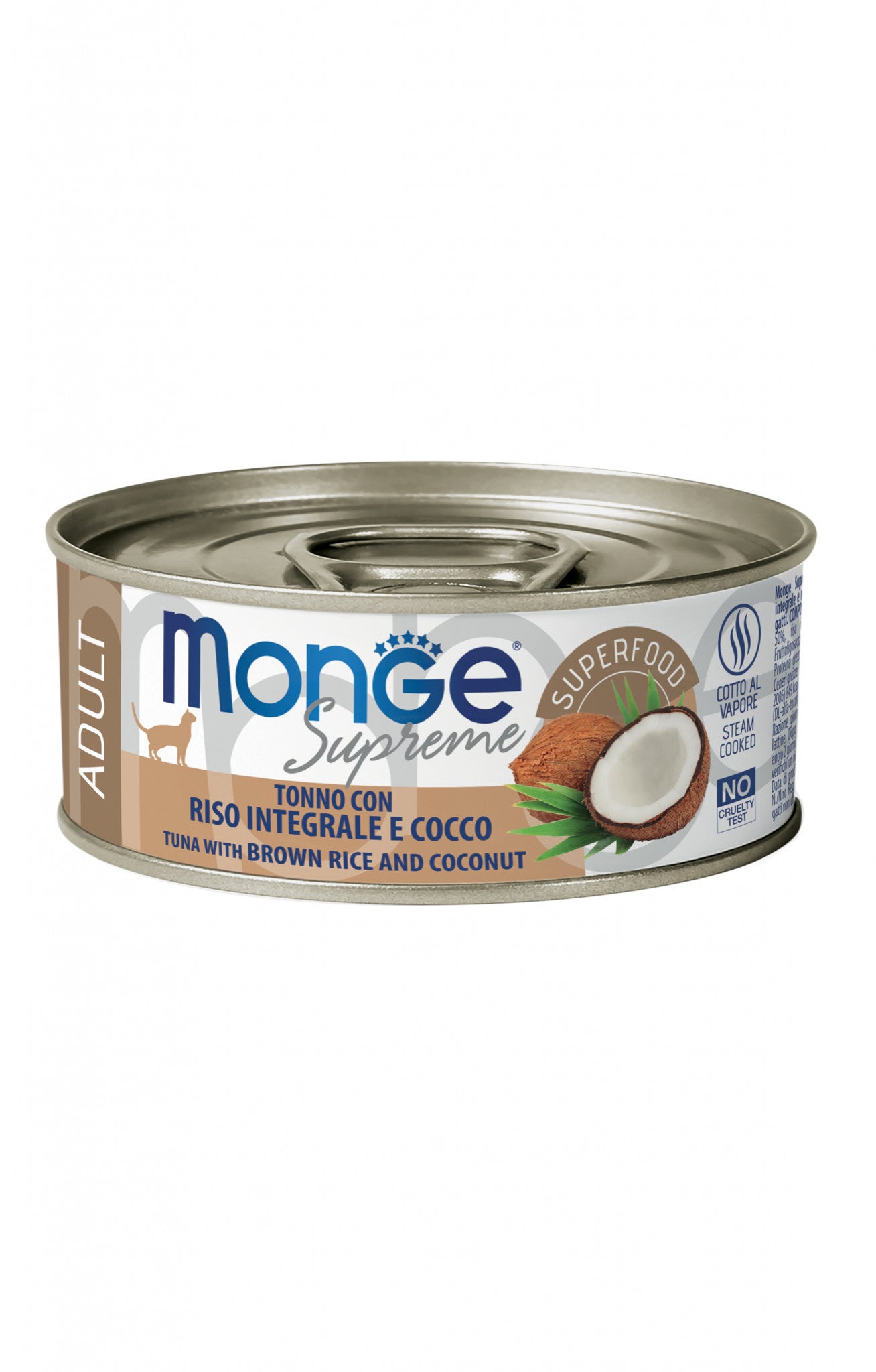 Monge supreme tonno con riso integrale e cocco 80g