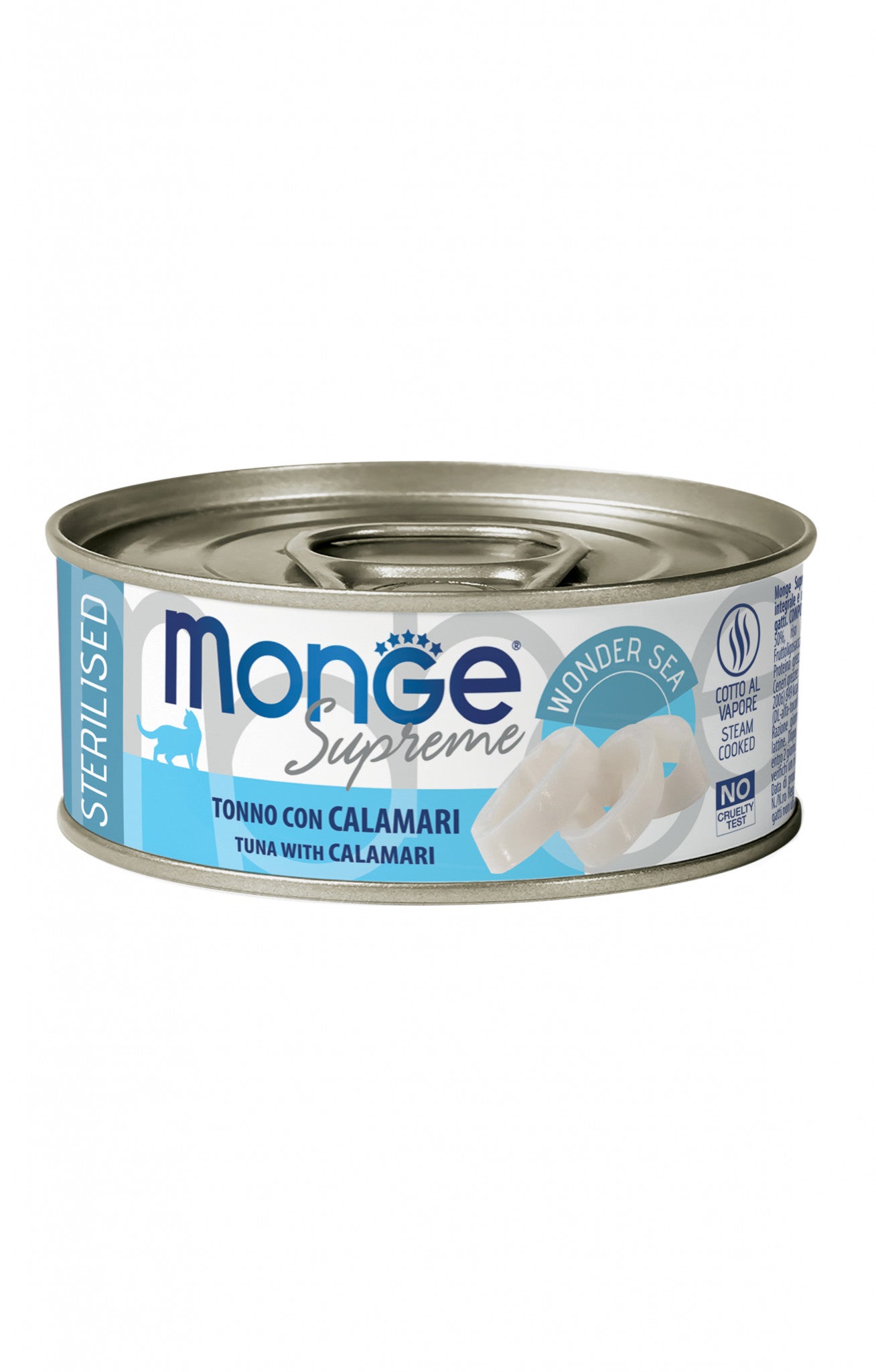 Monge supreme sterilised tonno con calamari