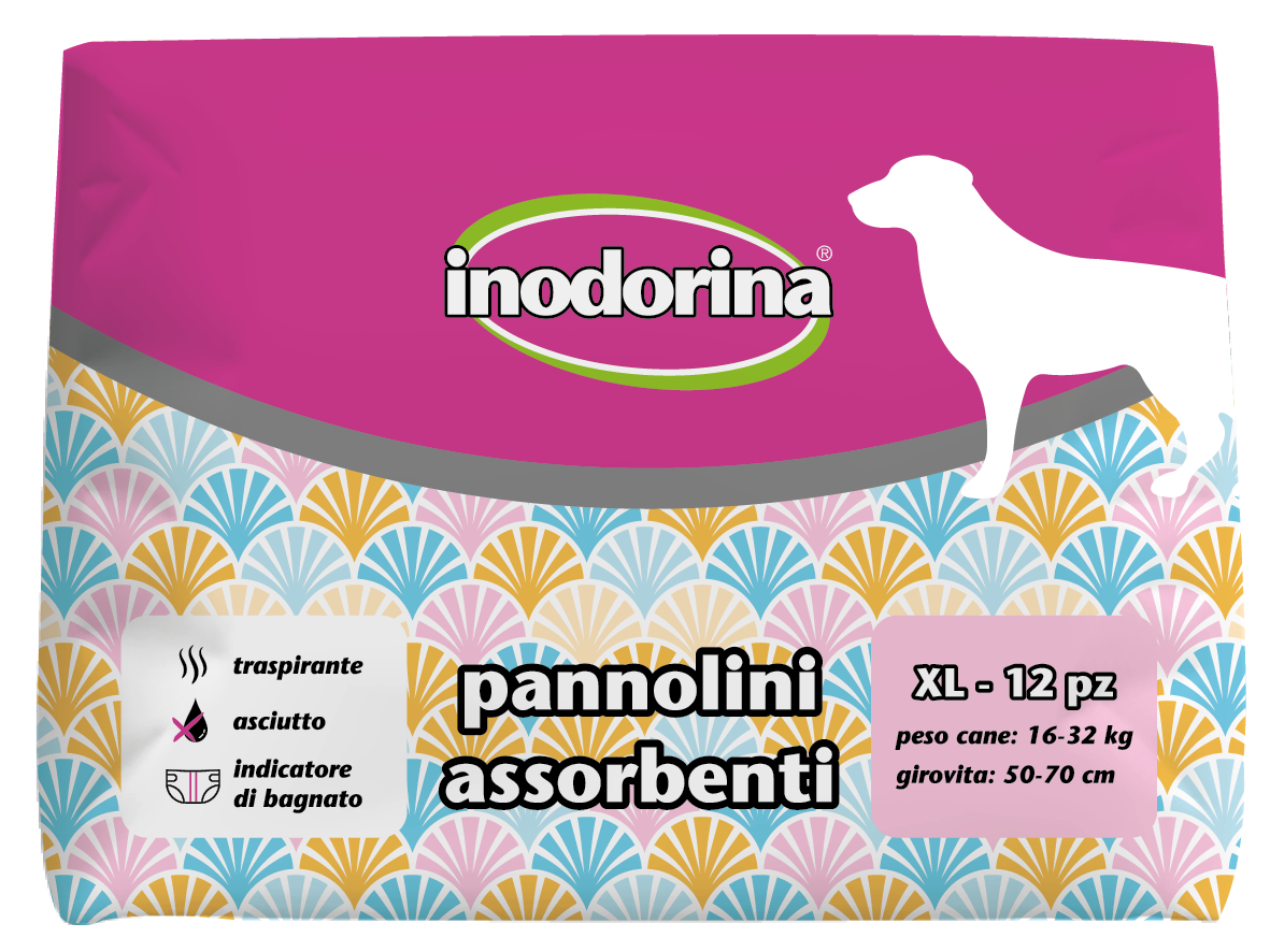 Pannolini assorbenti inodorina varie misure