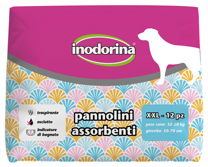 Pannolini assorbenti inodorina varie misure