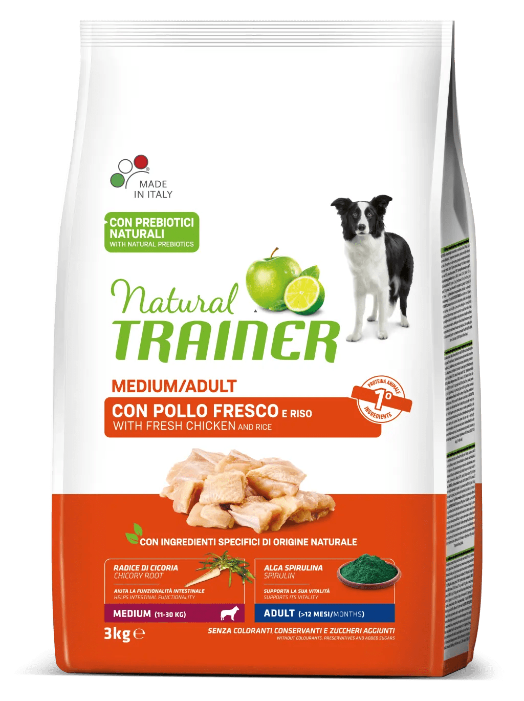 Trainer adult medium con pollo 3kg