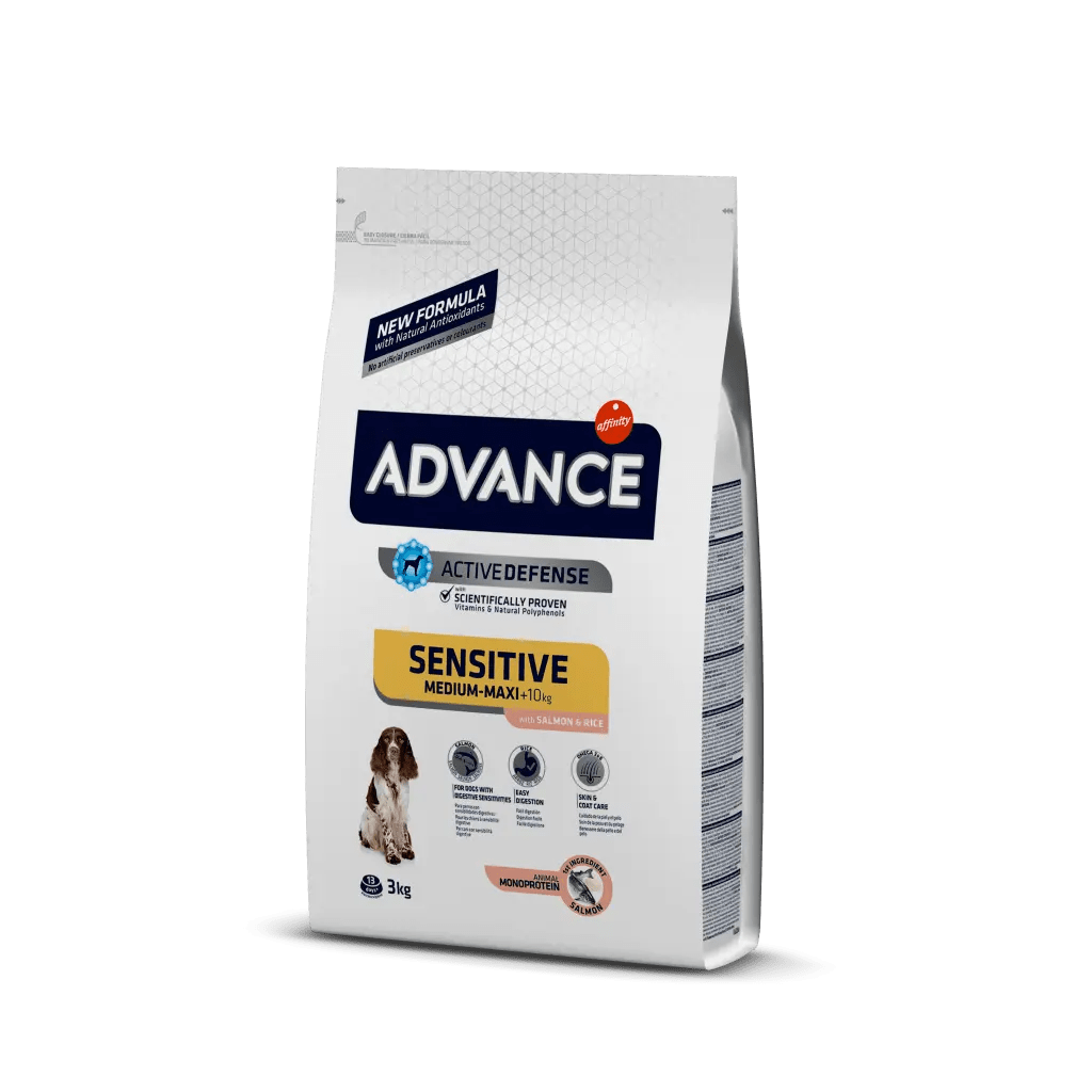 Advance sensitive medium/maxi 3kg