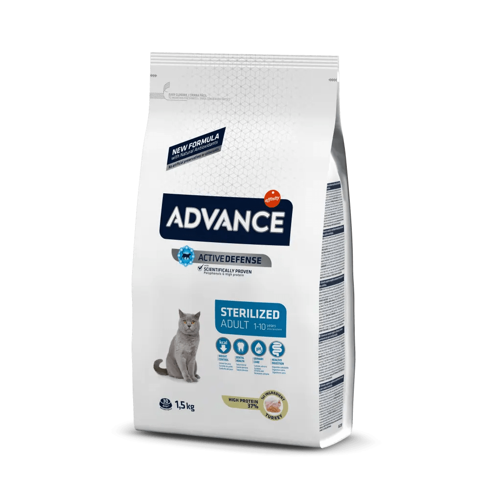 Advance adult sterilised con tacchino 1,5kg