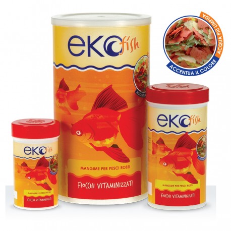 Mangime Eko Fish per pesci rossi in fiocchi 100ml