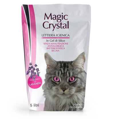 Lettiera Magic crystal 5lt varie profumazioni