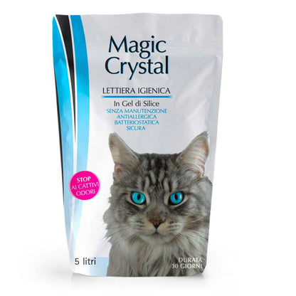 Lettiera Magic crystal 5lt varie profumazioni