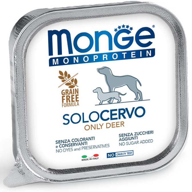 Monge solo cervo 150 g