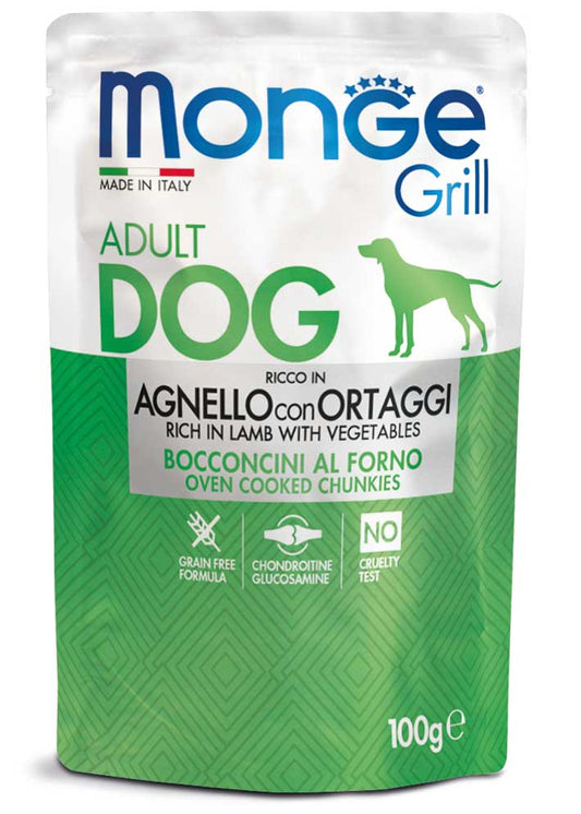 Monge bocconcini adult con agnello e verdure 100g