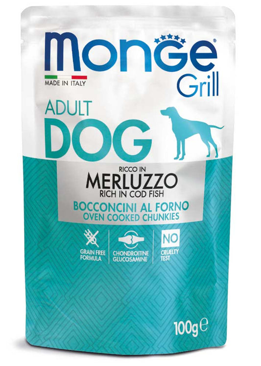 Monge bocconcini adult con merluzzo 100g