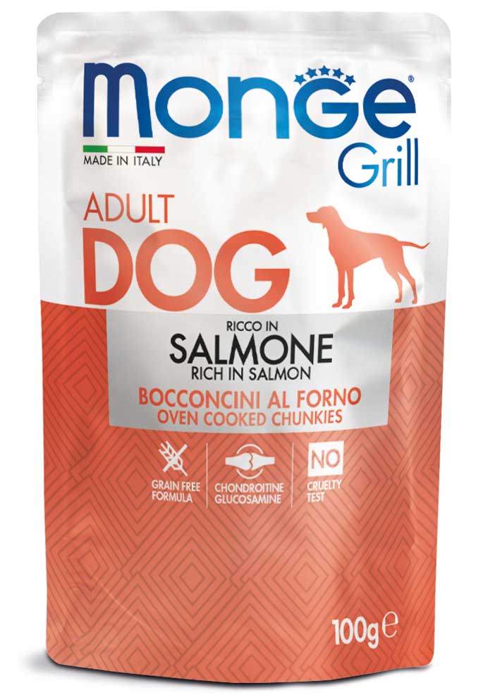 Monge bocconcini adult con salmone 100g