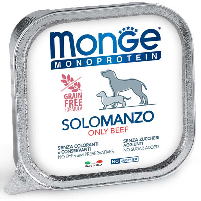 Monge solo manzo 150 g