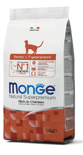 Monge senior pollo 1,5kg