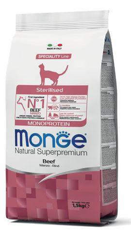 Monge sterilised manzo 1,5kg