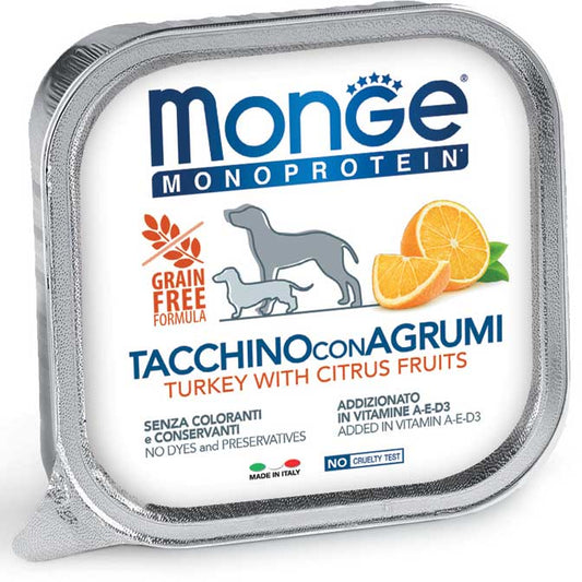 Monge tacchino con agrumi