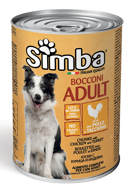 Simba bocconi con pollo e tacchino 415g e 1230g