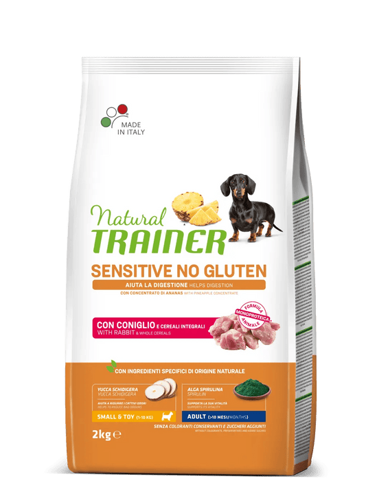 Trainer sensitive adult mini con coniglio 2kg